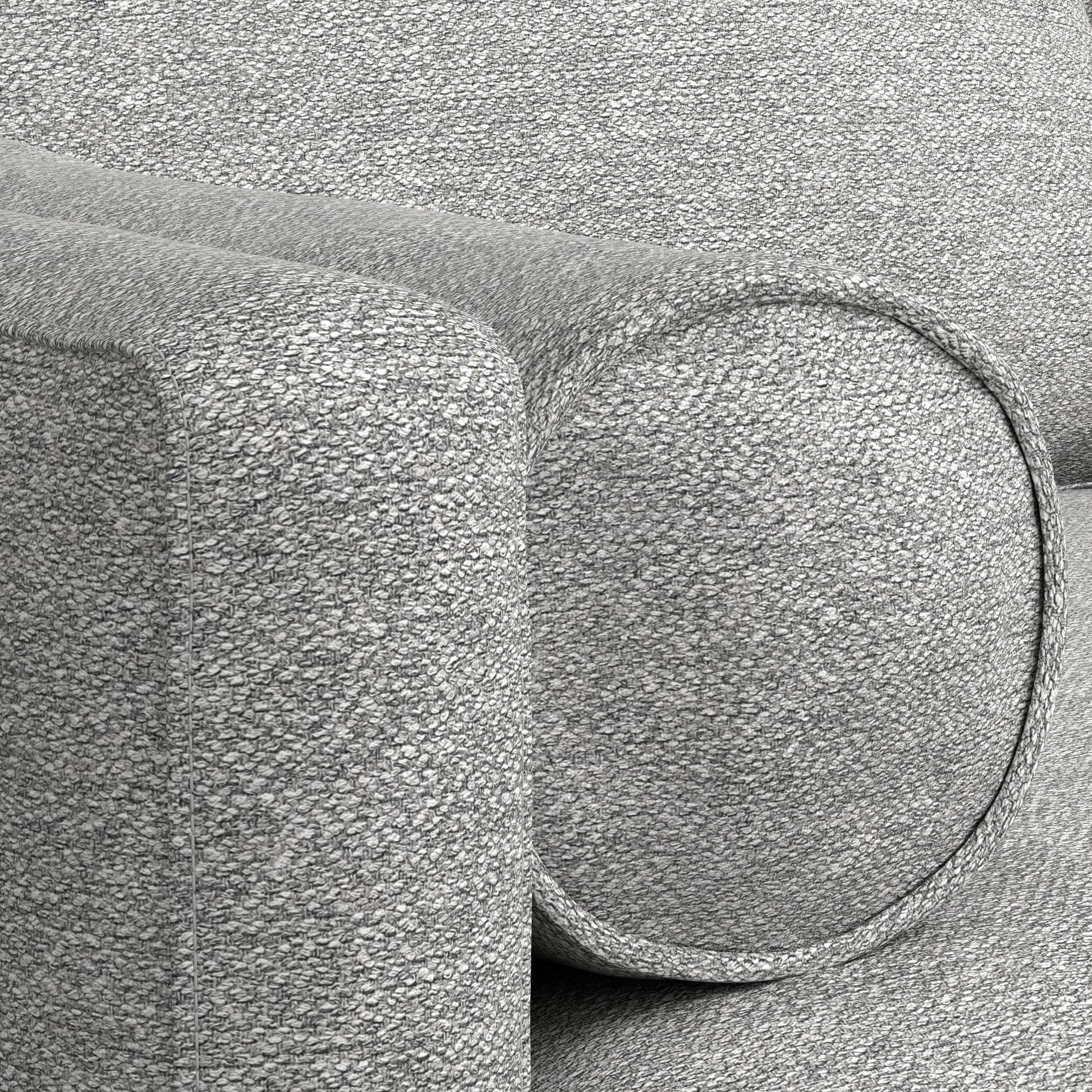 Morrison - Right Sectional Sofa - Mist Grey image 7