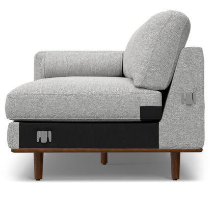 Morrison - Right Sectional Sofa - Mist Grey image 6