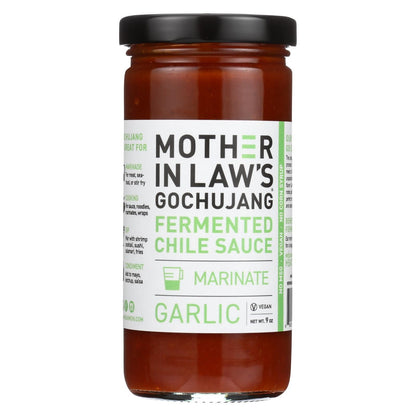 Mother-in-law's Kimchi - Chile Sce Gchjng Garlic - Cs Of 6-9 Oz image 1