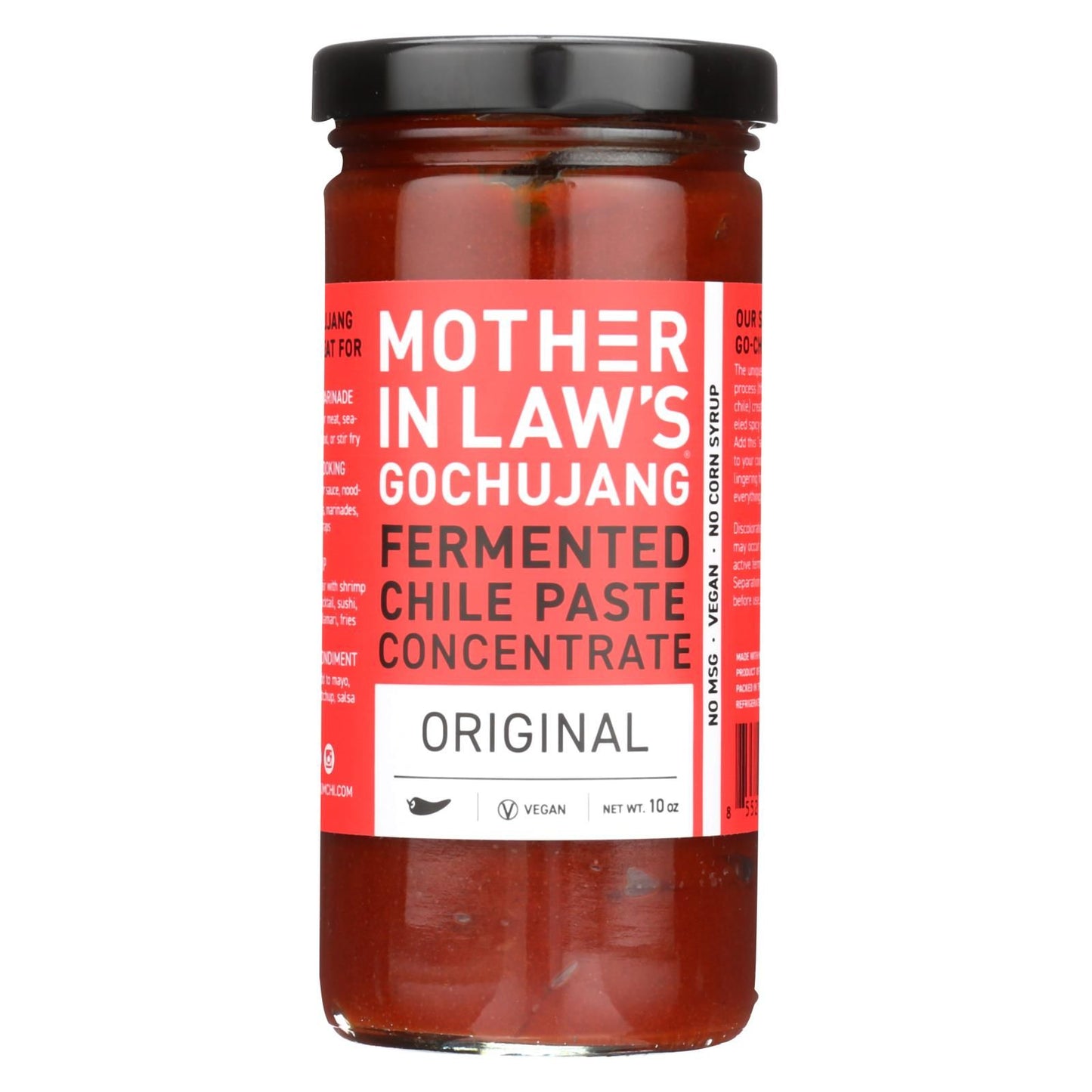 Mother-in-law's Kimchi Fermented Chile Paste - Case Of 6 - 10 Oz. image 1