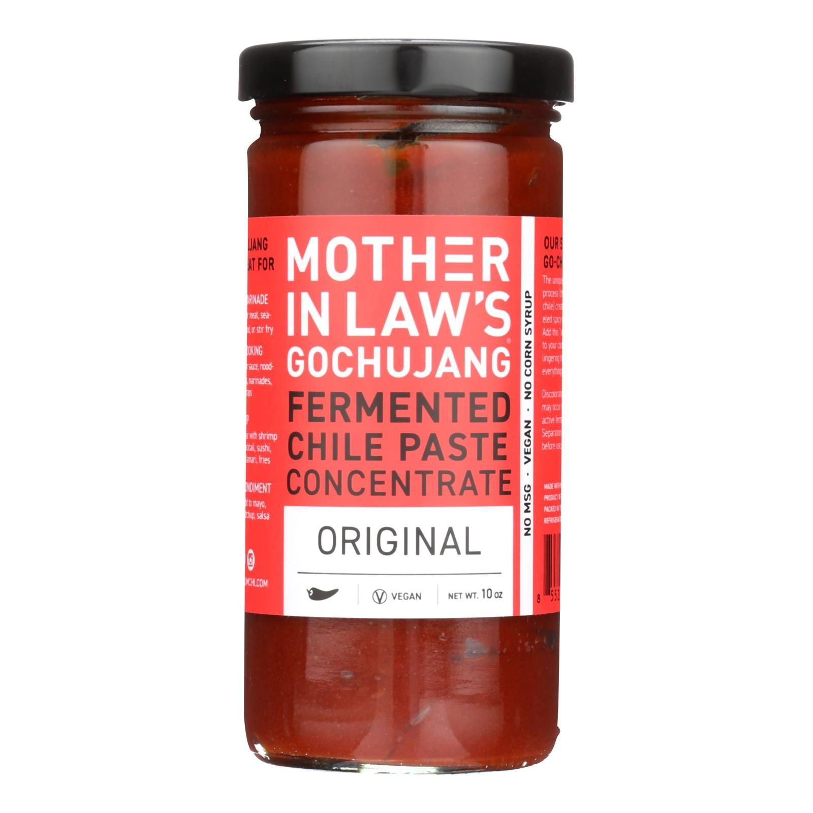 Mother-in-law's Kimchi Fermented Chile Paste - Case Of 6 - 10 Oz. image 2