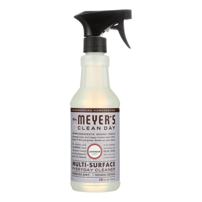Mrs. Meyer's Clean Day - Multi-surface Everyday Cleaner - Lavender - 16 Fl Oz - Case Of 6 image 1