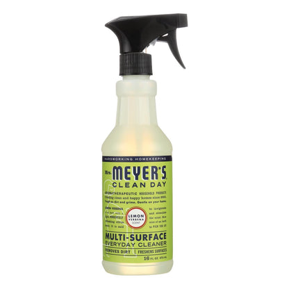 Mrs. Meyer's Clean Day - Multi-surface Everyday Cleaner - Lemon Verbena - 16 Fl Oz - Case Of 6 image 2