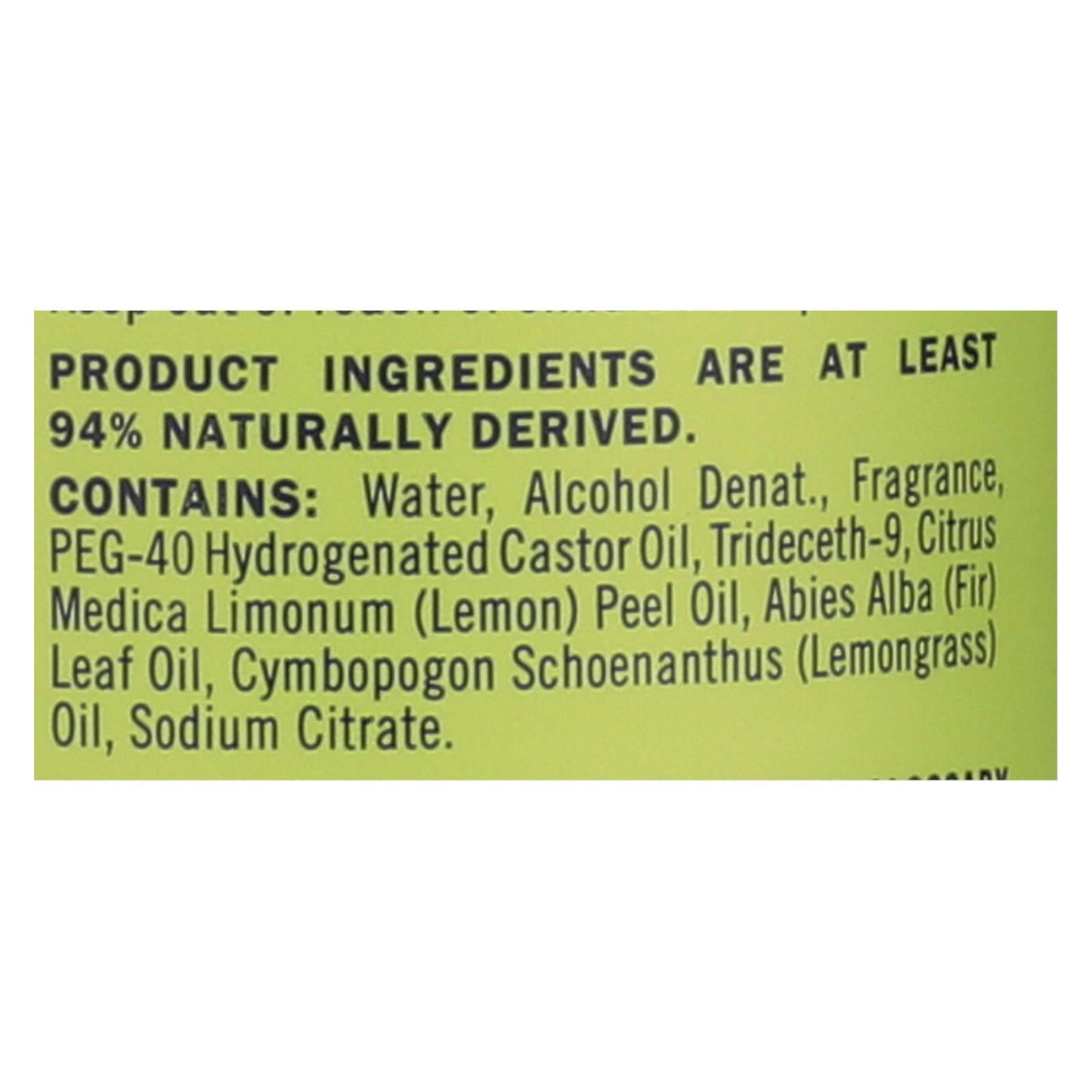 Mrs. Meyer's Clean Day - Room Freshener - Lemon Verbena - Case Of 6 - 8 Oz image 2