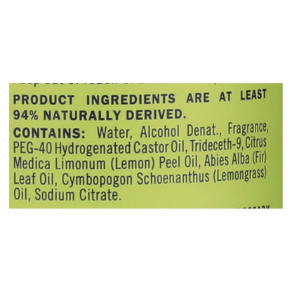 Mrs. Meyer's Clean Day - Room Freshener - Lemon Verbena - Case Of 6 - 8 Oz image 2