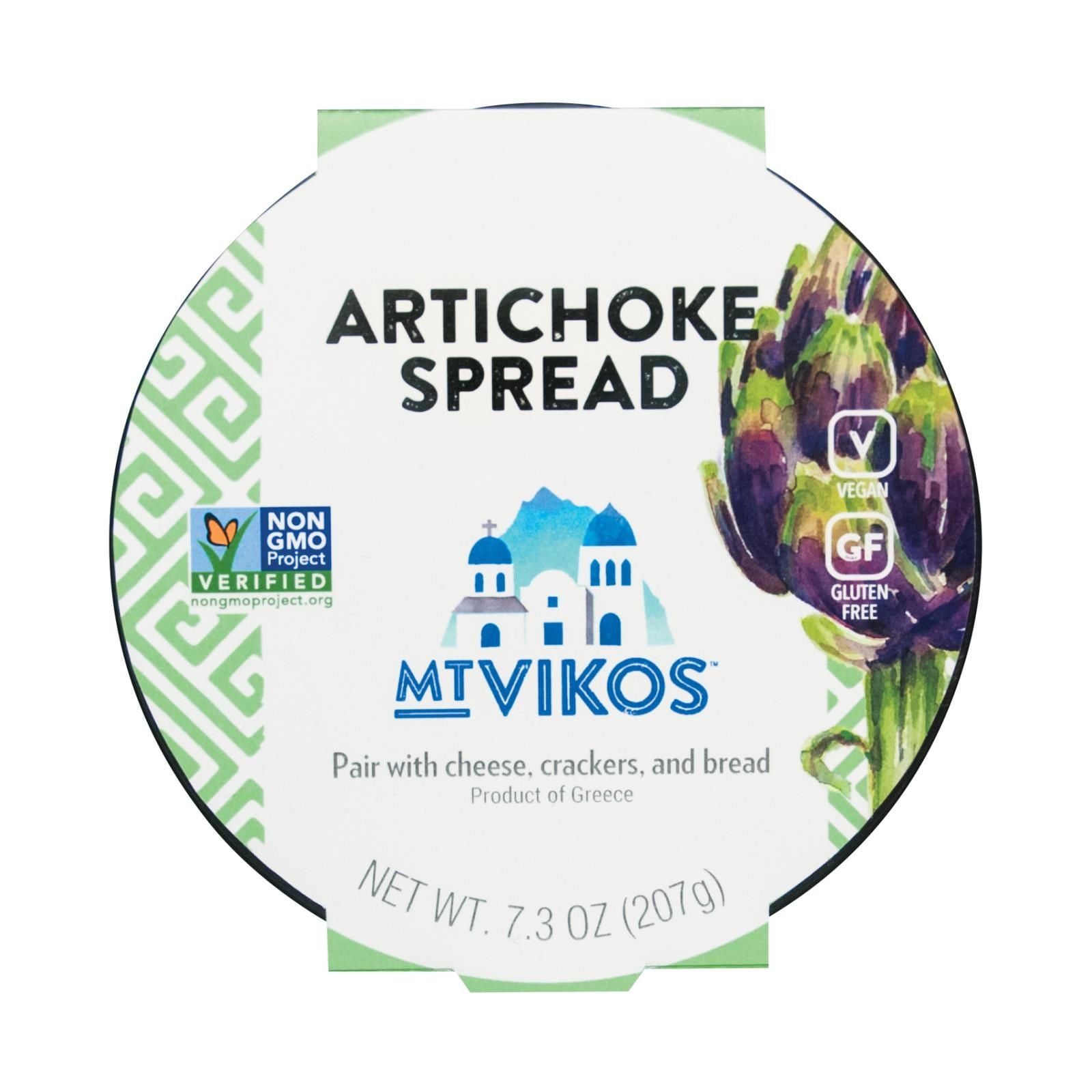 Mt Vikos Artichoke Spread - Case Of 6 - 7.3 Oz image 3