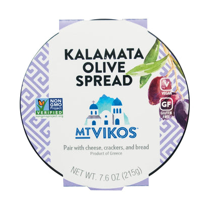 Mt Vikos Kalamata Olive Spread - Case Of 6 - 7.6 Oz image 1
