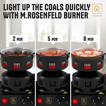 Multipurpose Electric Charcoal Starter Red Charcoal Burner Coconut Charcoal Lighters with Tongs 450W Hot Plate Electric  image 3