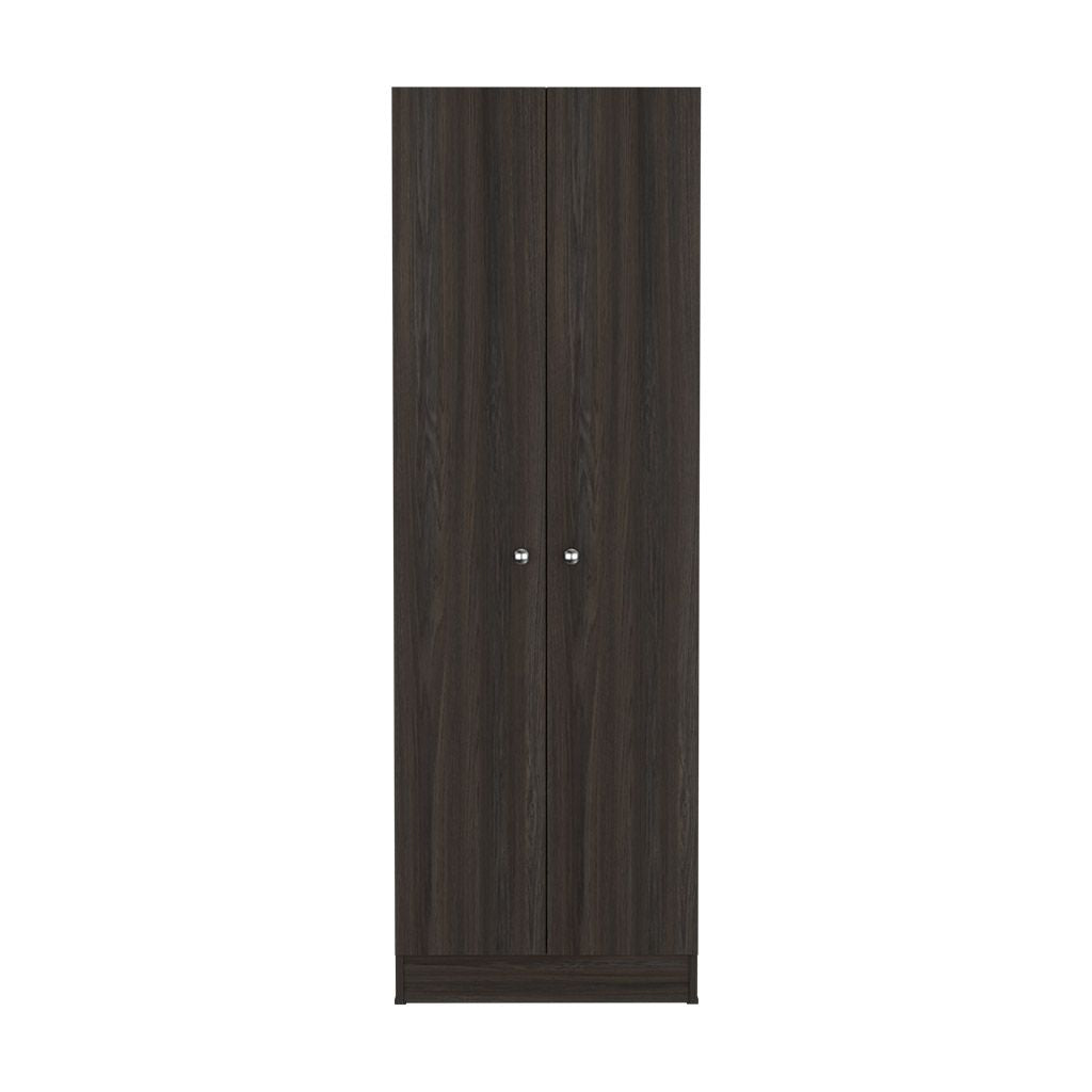 Multistorage Cabinet 71" H, Two Doors, Five Internal Shelves, Carbon Espresso / Black image 4
