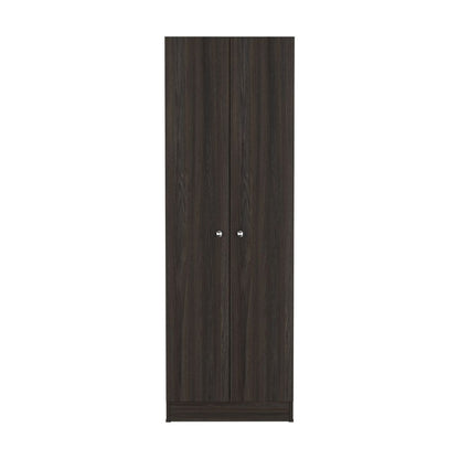 Multistorage Cabinet 71" H, Two Doors, Five Internal Shelves, Carbon Espresso / Black image 4