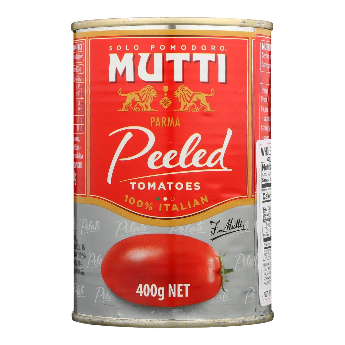 Mutti - Tomatoes Whole Peeled - Case Of 12 - 14 Oz image 1