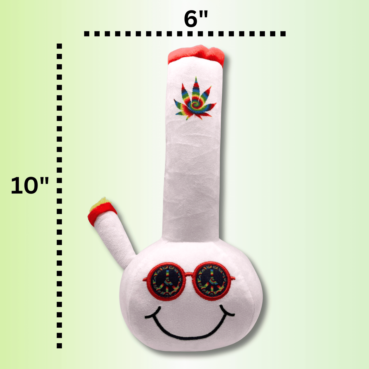 My Name is Billie, Funny Squeaky Weed Dog Toy, Cute Stuffed Parody Pot Bong, Cool Plush 420 Novelty Gift for Pets & Thei image 7