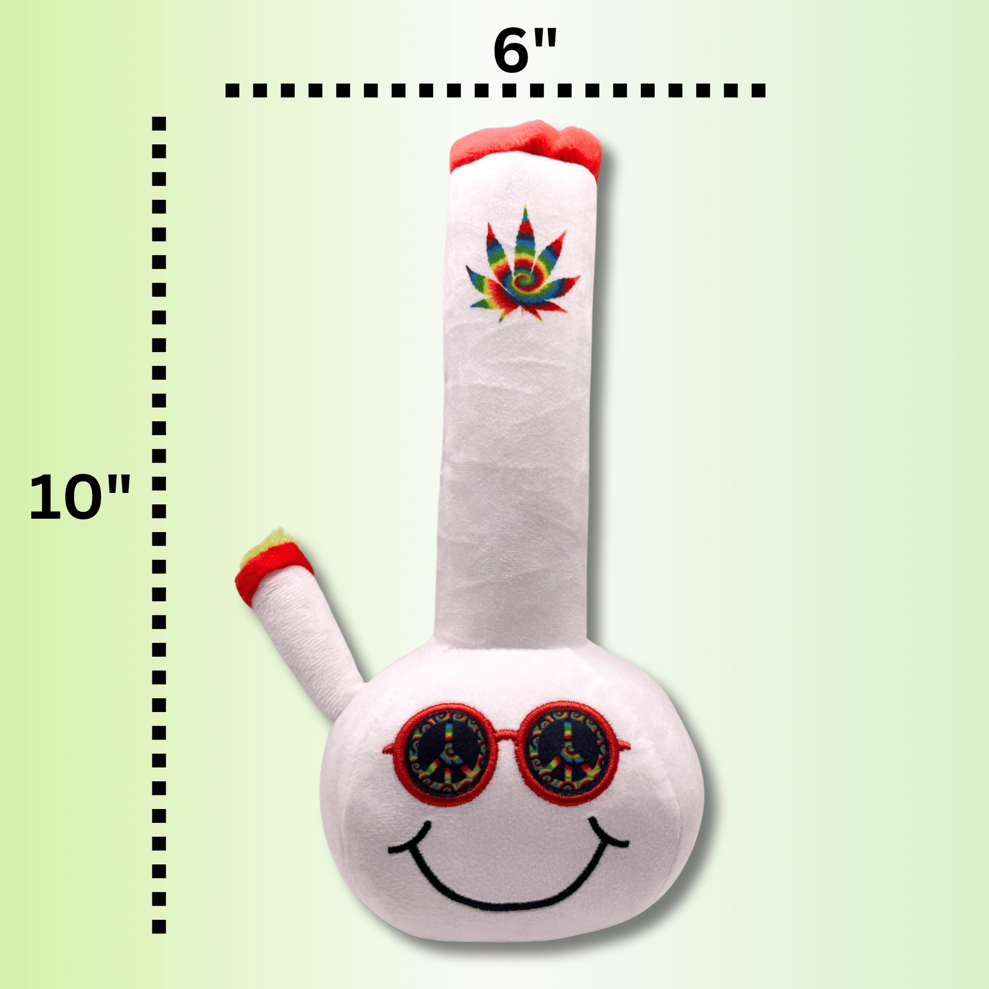 My Name is Billie, Funny Squeaky Weed Dog Toy, Cute Stuffed Parody Pot Bong, Cool Plush 420 Novelty Gift for Pets & Thei image 7