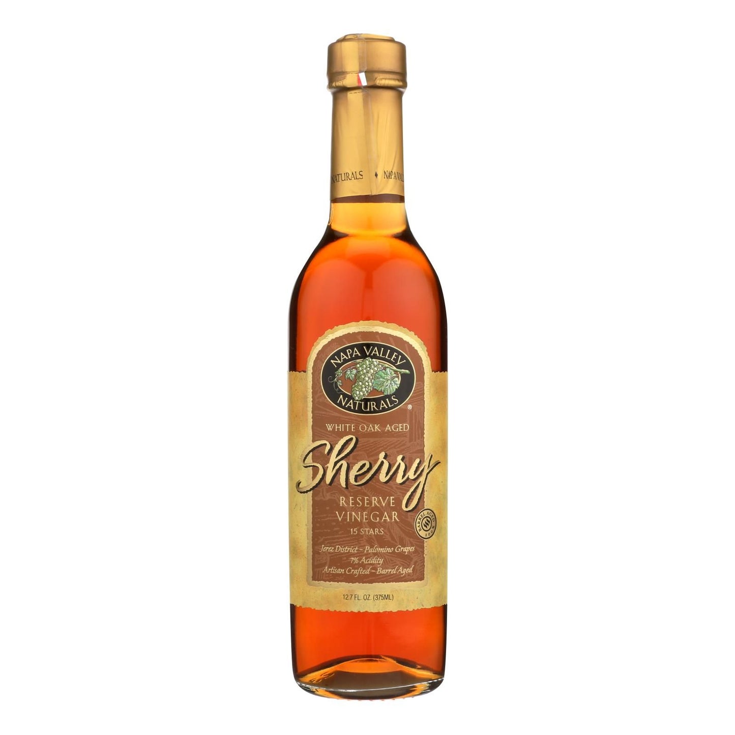 Napa Valley Naturals 15 Year Sherry - Vinegar - Case Of 12 - 12.7 Fl Oz. image 1