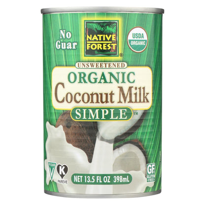 Native Forest Organic Coconut Milk - Pure And Simple - Case Of 12 - 13.5 Fl Oz image 1