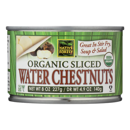 Native Forest Organic Sliced Water Chestnuts - Case Of 6 - 8 Oz image 2