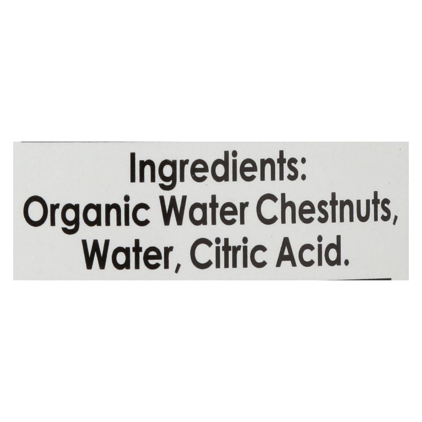 Native Forest Organic Sliced Water Chestnuts - Case Of 6 - 8 Oz image 3