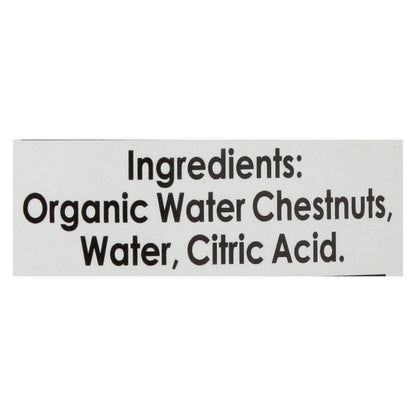 Native Forest Organic Sliced Water Chestnuts - Case Of 6 - 8 Oz image 3