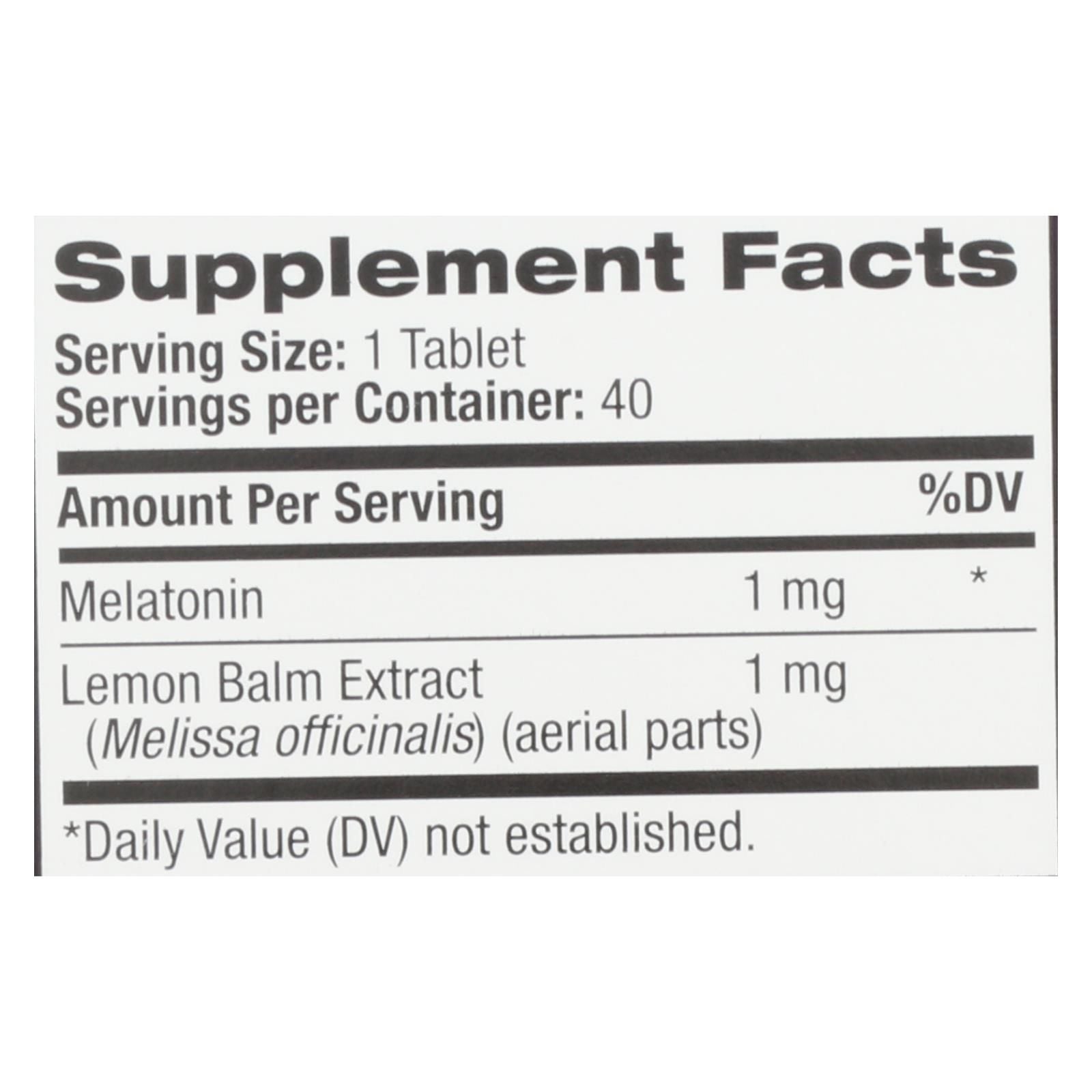 Natrol - Melatn Kids 1mg Fd Straw - 1 Each - 40 Tab image 4