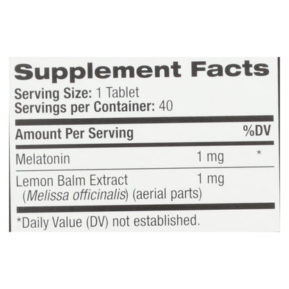 Natrol - Melatn Kids 1mg Fd Straw - 1 Each - 40 Tab image 4
