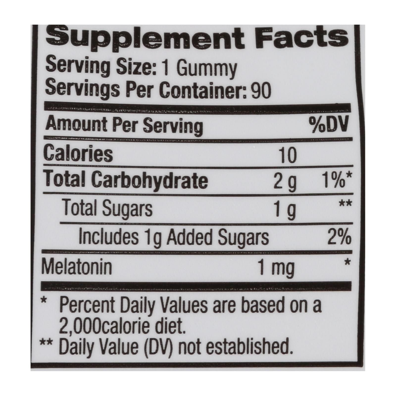 Natrol - Melatn Kids 1mg Gummy Berry - 1 Each - 90 Ct image 3