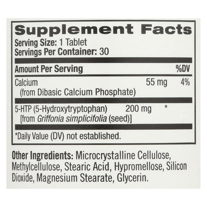 Natrol 5-htp Tr Time Release - 200 Mg - 30 Tablets image 1