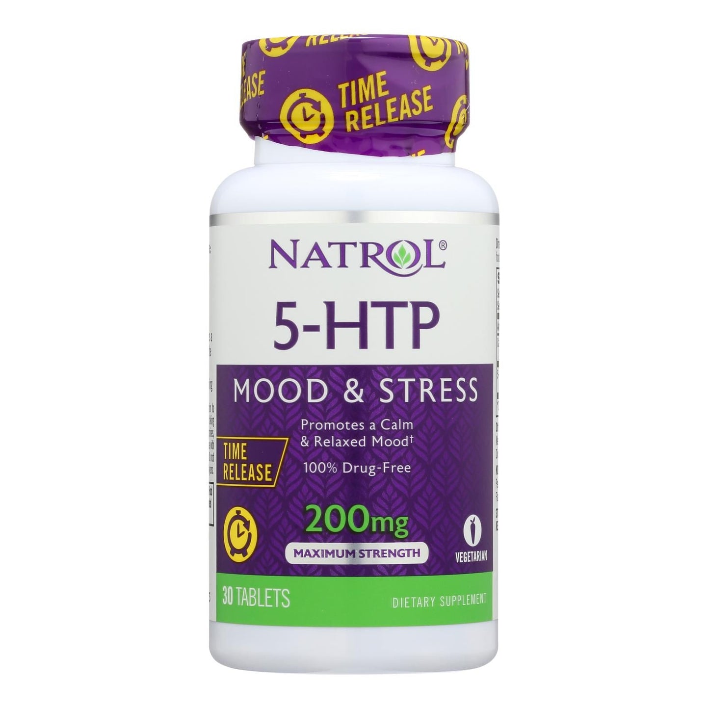 Natrol 5-htp Tr Time Release - 200 Mg - 30 Tablets image 2