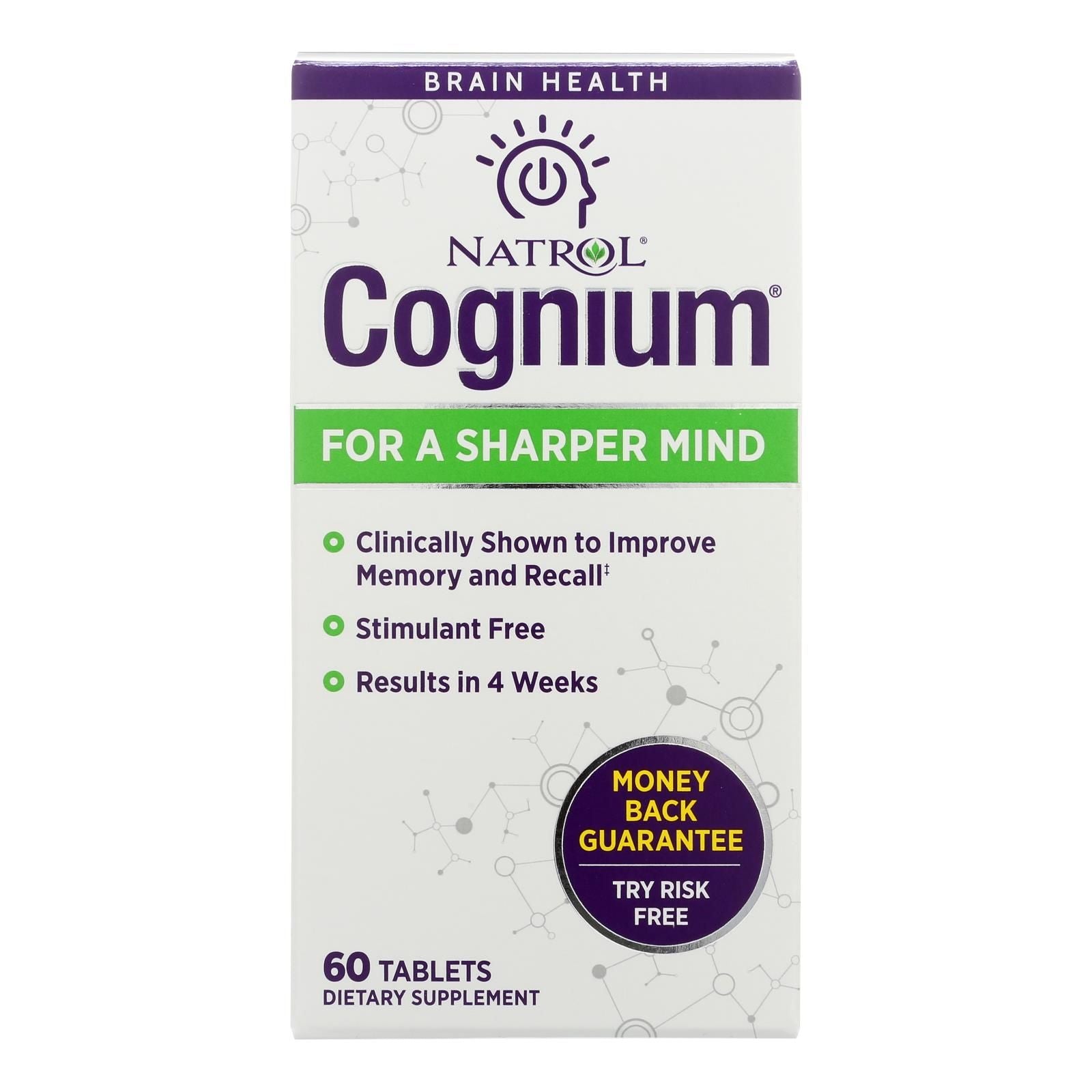 Natrol Cognium - 60 Tab image 2