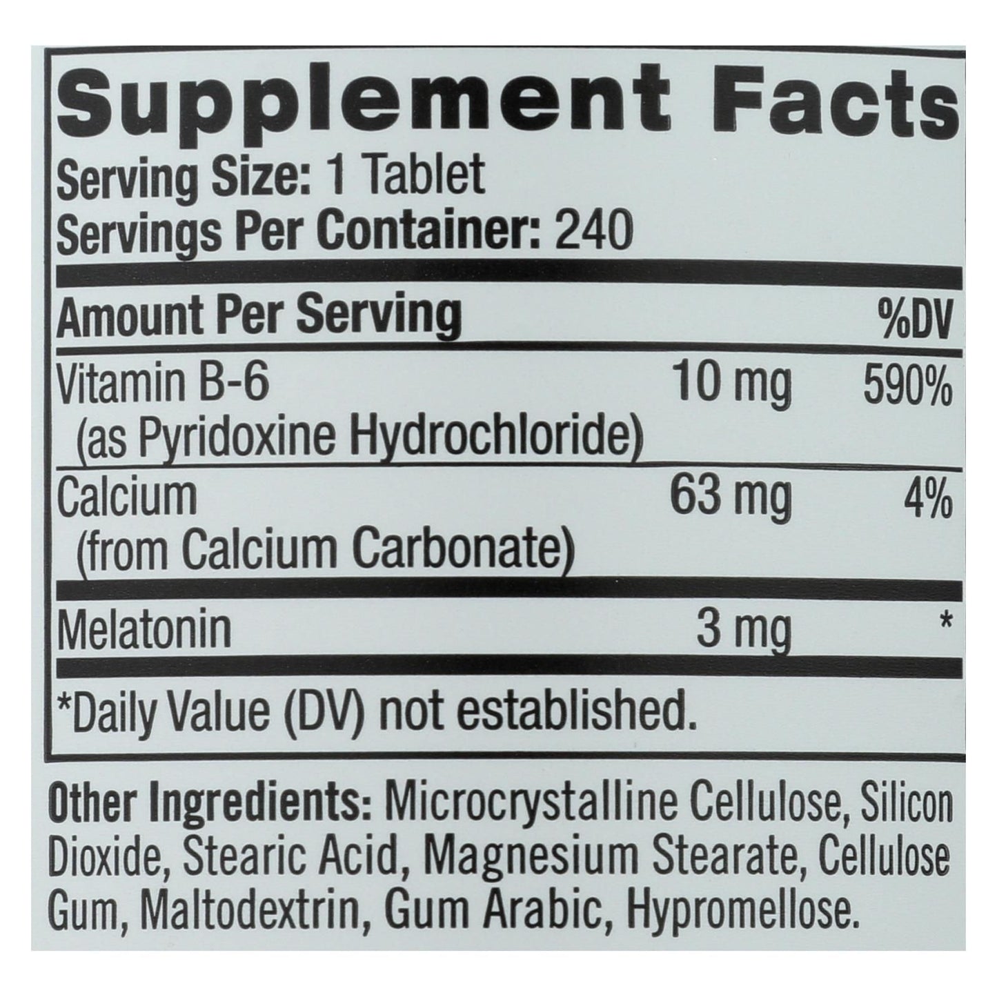 Natrol Melatonin - 3 Mg - 240 Tablets image 3
