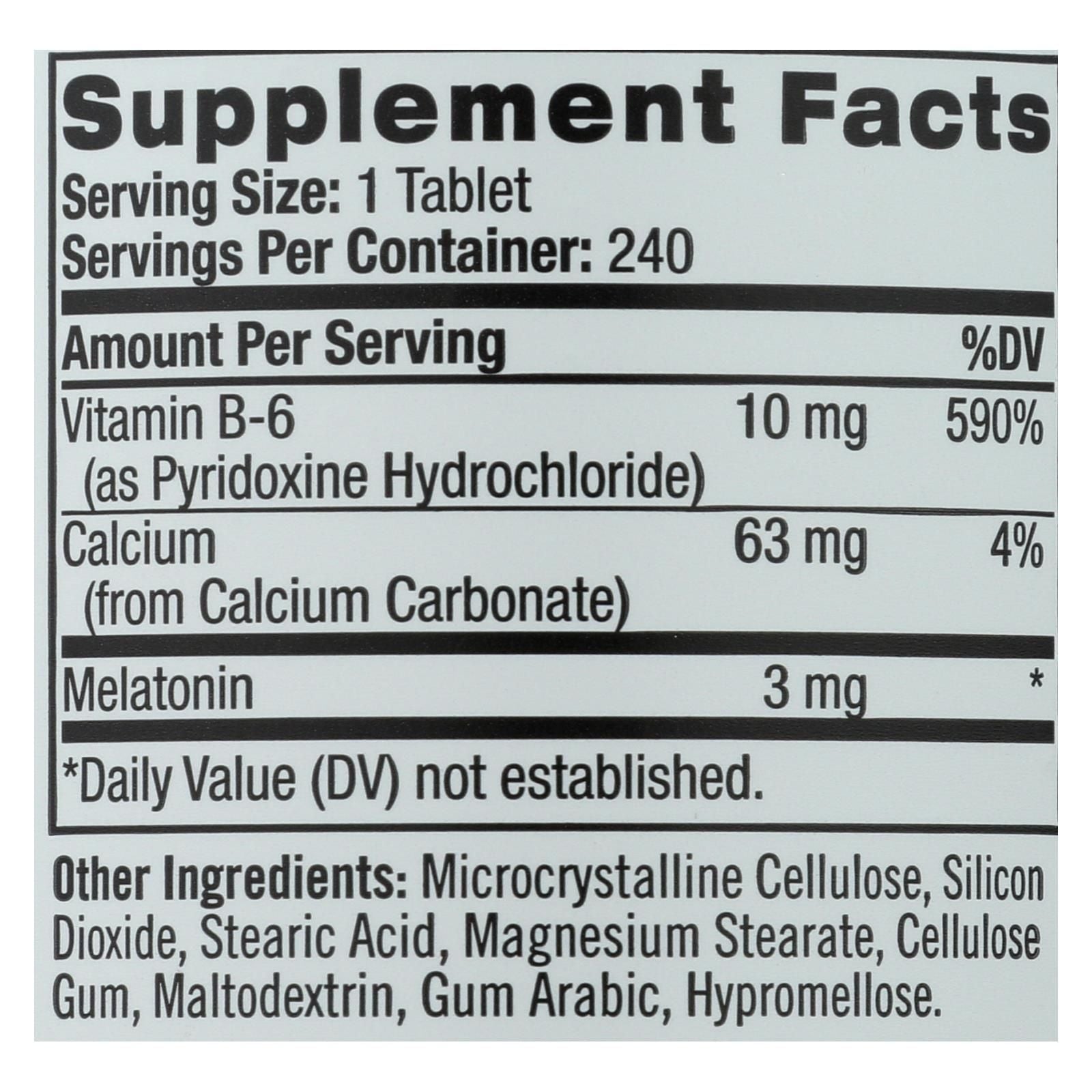 Natrol Melatonin - 3 Mg - 240 Tablets image 3