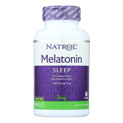 Natrol Melatonin - 3 Mg - 240 Tablets image 2