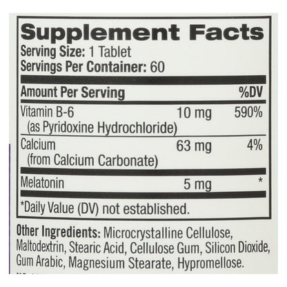 Natrol Melatonin - 5 Mg - 60 Tablets image 3