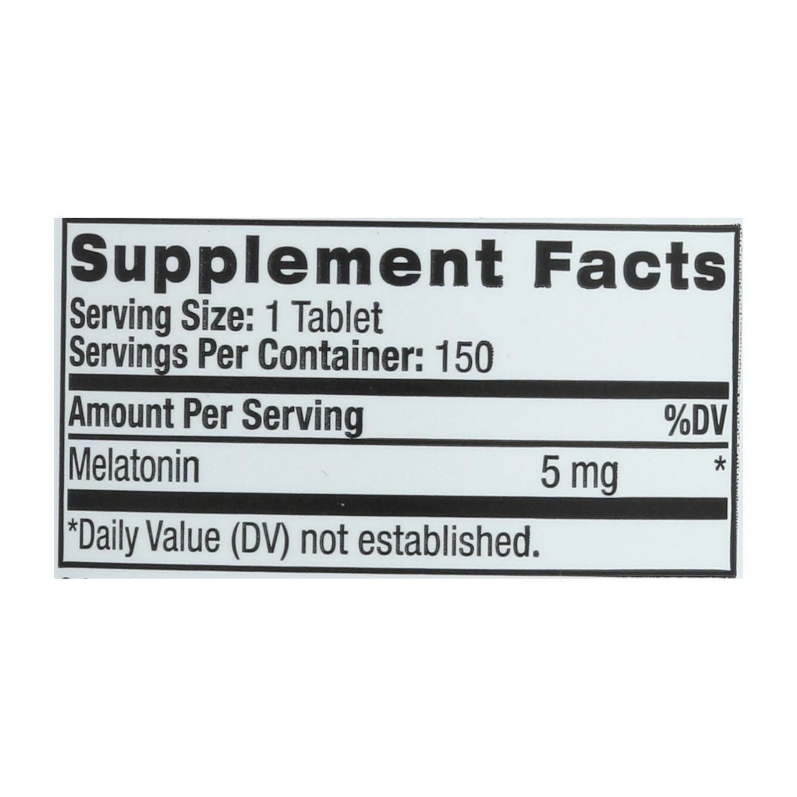 Natrol Melatonin Fast Dissolve Tablets - 5 Mg - 150 Count image 3
