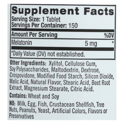 Natrol Melatonin Fast Dissolve Tablets - 5 Mg - 150 Count image 2