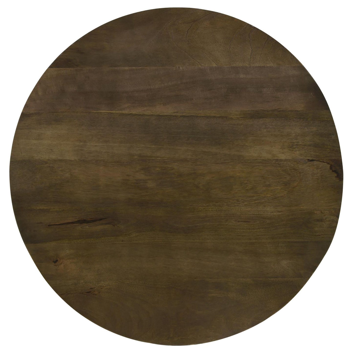 Natural and Gunmetal Top Accent Table image 4