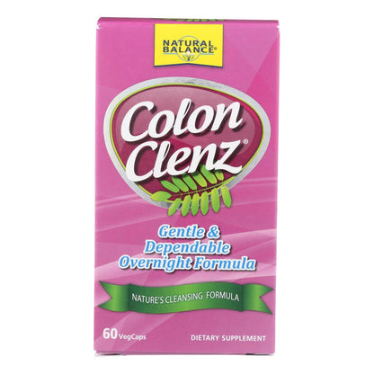 Natural Balance Colon Clenz - 60 Vegetable Capsules image 1