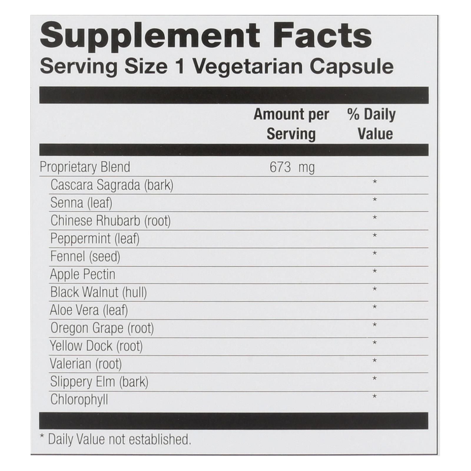 Natural Balance Ultra Colon Clenz - 120 Vegetarian Capsules image 3