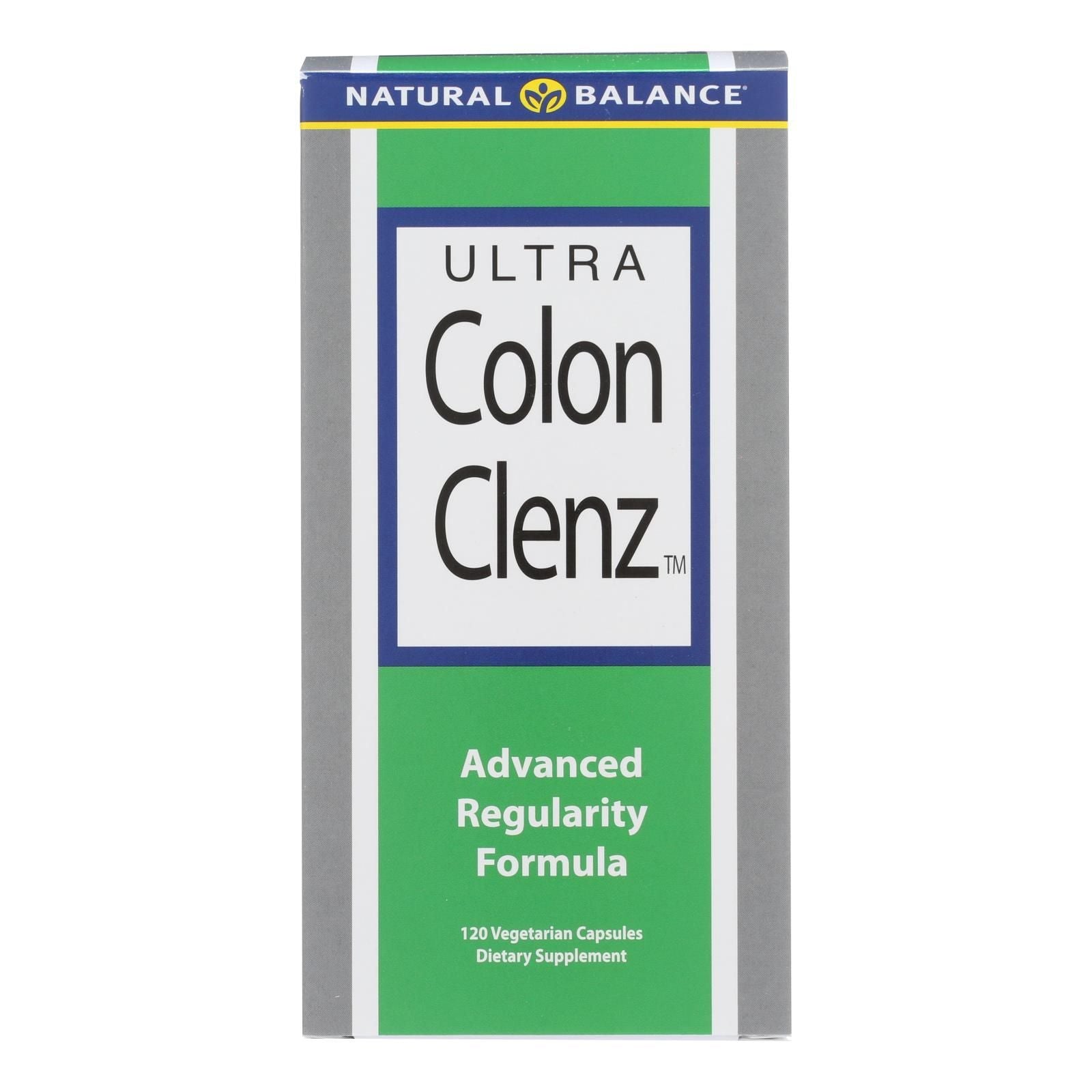 Natural Balance Ultra Colon Clenz - 120 Vegetarian Capsules image 1