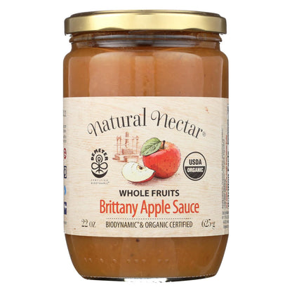 Natural Nectar Brittany Apple Sauce - Sauce - Case Of 6 - 22.2 Oz. image 1