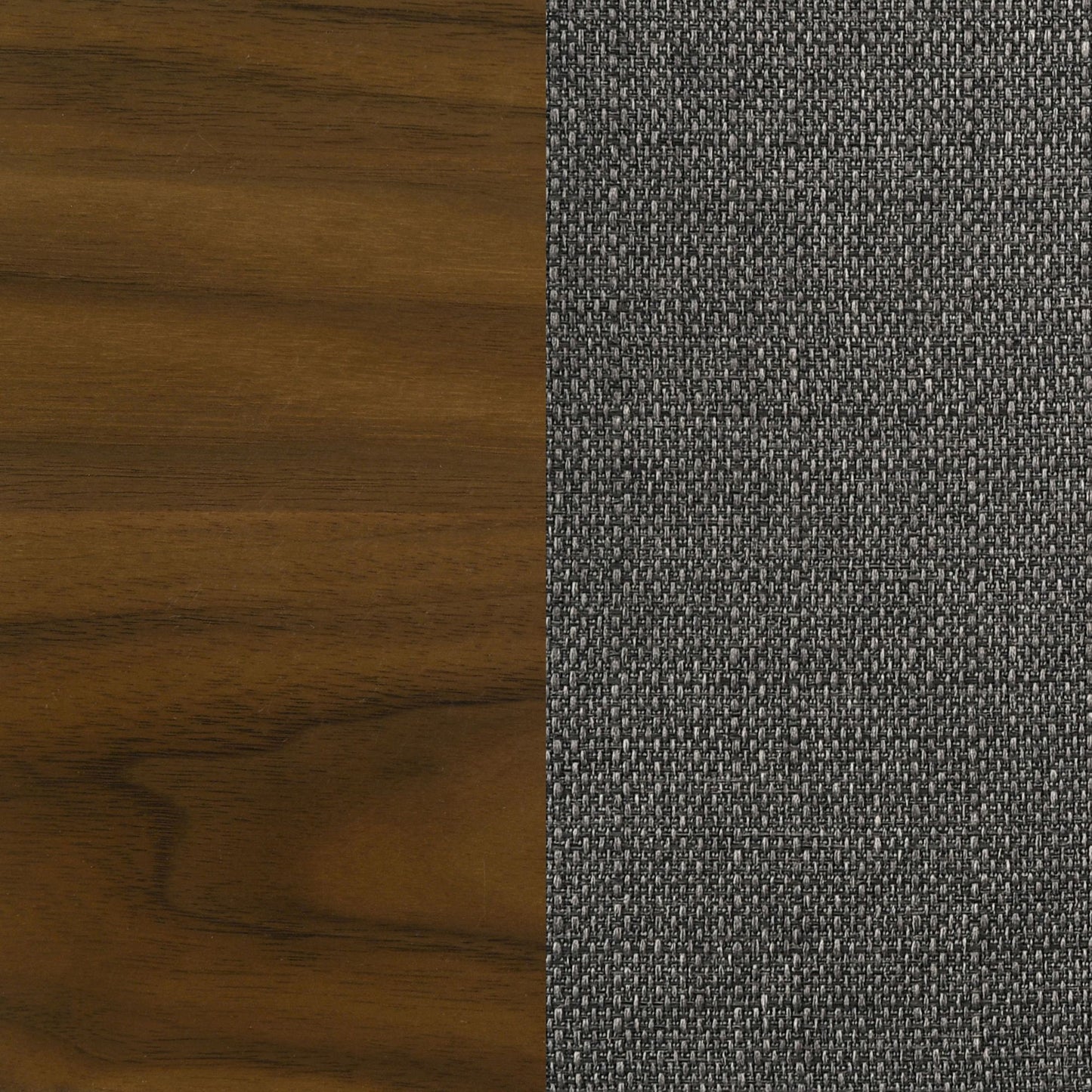Natural Walnut and Grey Upholestered Dining Chair (Set of 2) image 12