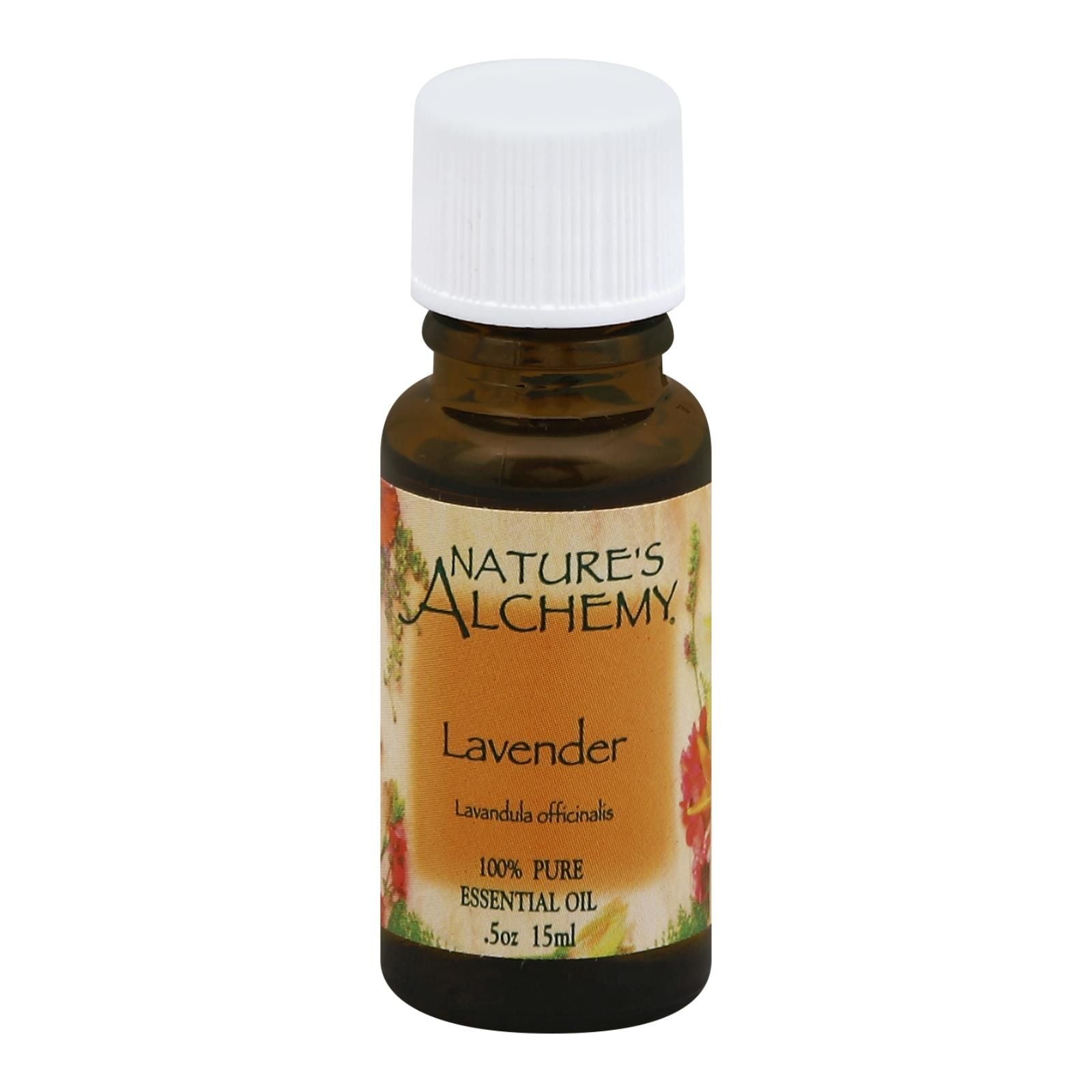 Nature's Alchemy 100% Pure Essential Oil Lavender - 0.5 Fl Oz image 1