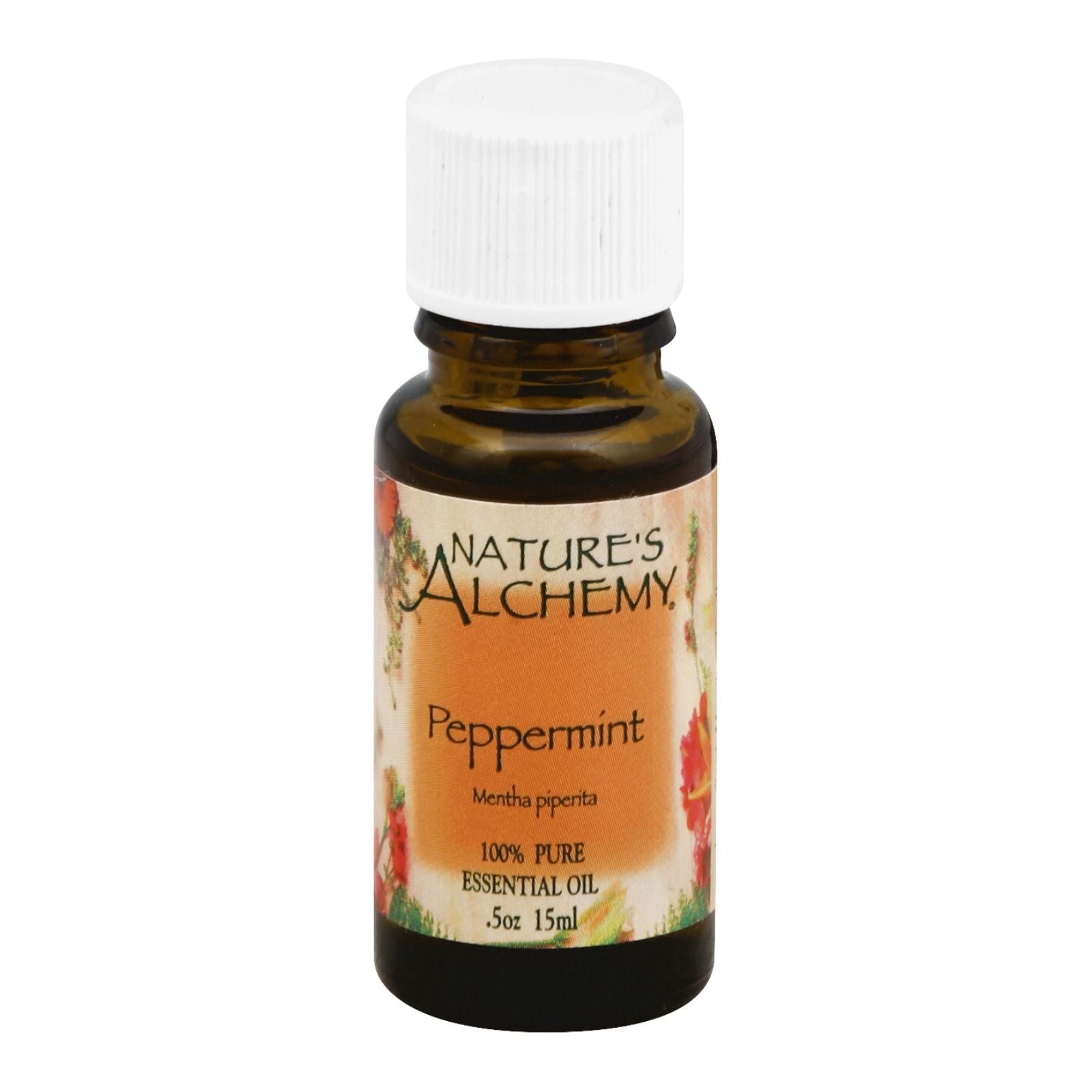 Nature's Alchemy 100% Pure Essential Oil Peppermint - 0.5 Fl Oz image 1
