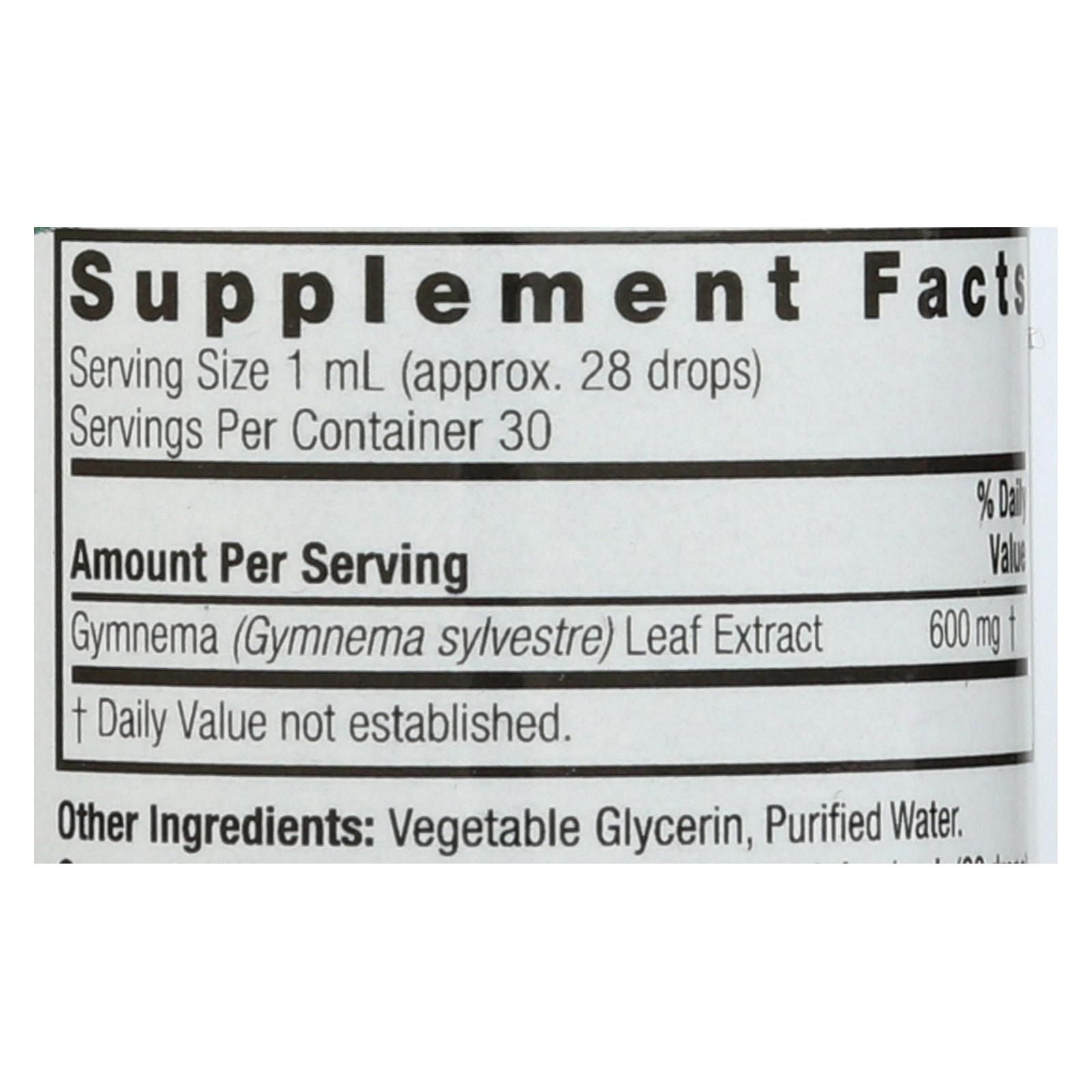 Nature's Answer - Gymnema Leaf Alcohol Free - 1 Fl Oz image 2