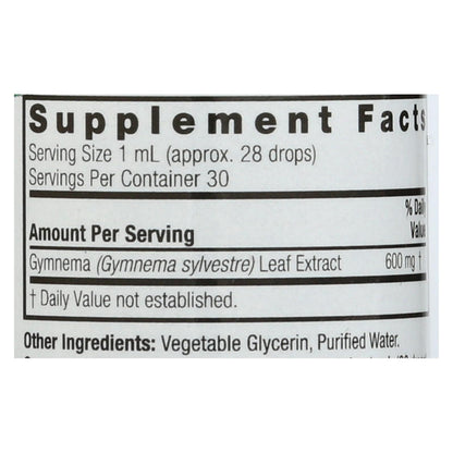 Nature's Answer - Gymnema Leaf Alcohol Free - 1 Fl Oz image 2