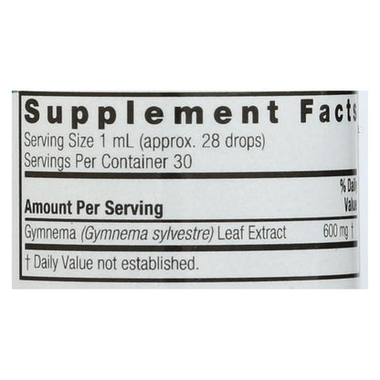 Nature's Answer - Gymnema Leaf Alcohol Free - 1 Fl Oz image 3