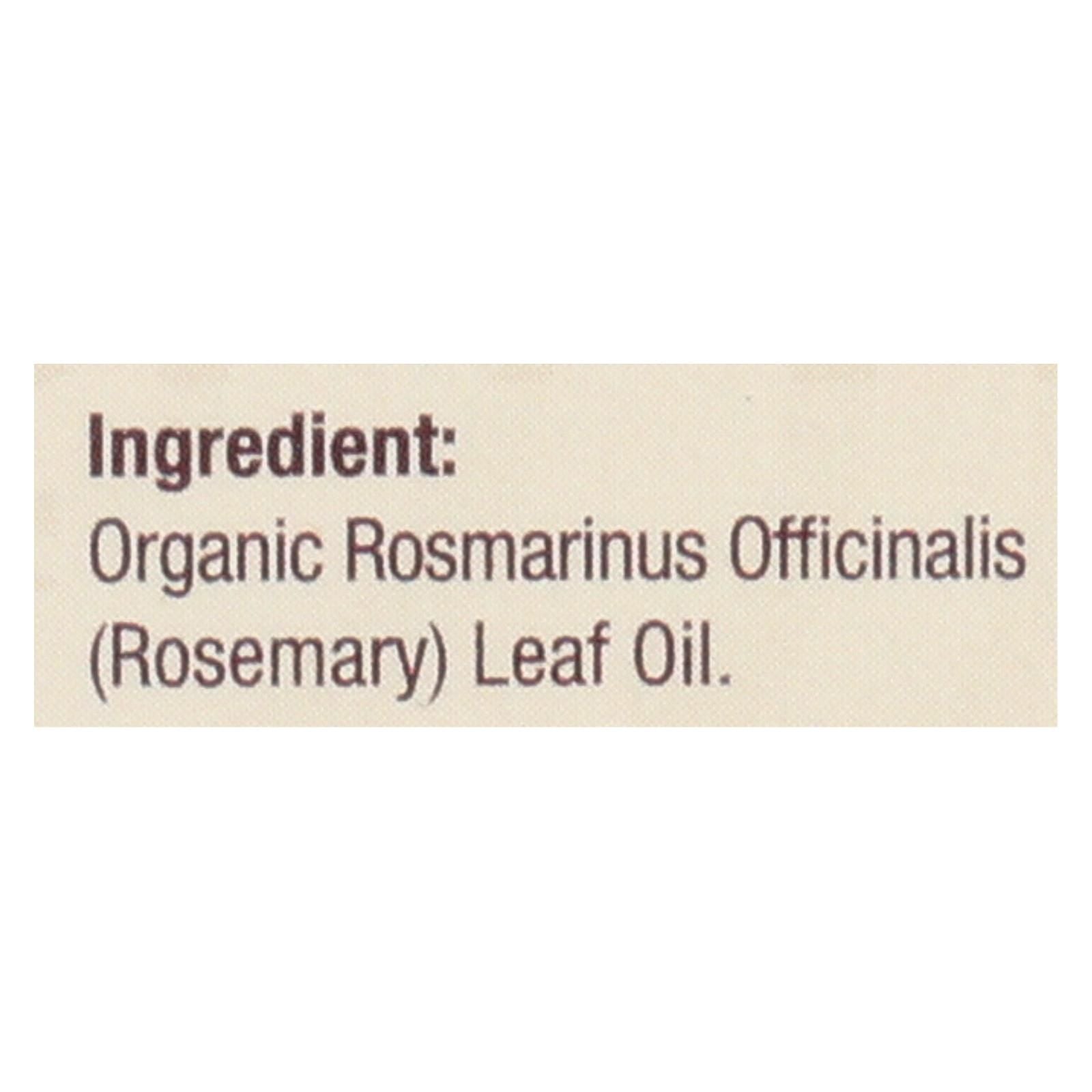 Nature's Answer - Organic Essential Oil - Rosemary - 0.5 Oz. image 2