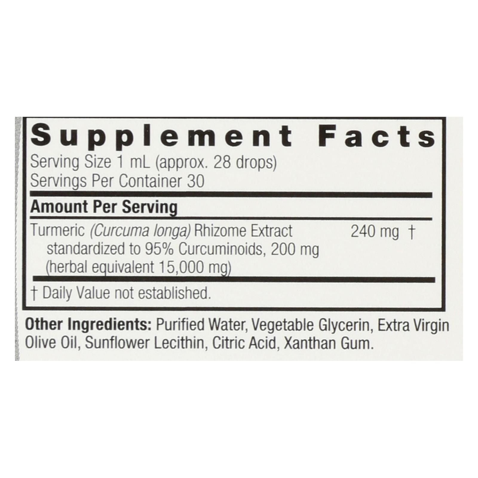 Nature's Answer - Turmeric-3 - Liquid - 1 Oz image 3