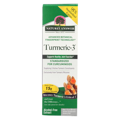 Nature's Answer - Turmeric-3 - Liquid - 1 Oz image 1