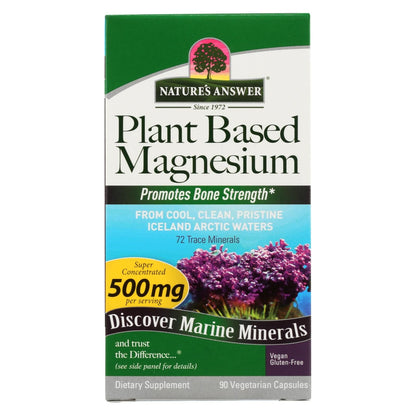 Nature's Answer Plant-based Magnesium Dietary Supplement - 1 Each - 90 Cap image 1