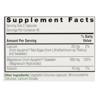 Nature's Answer Plant-based Magnesium Dietary Supplement - 1 Each - 90 Cap image 3